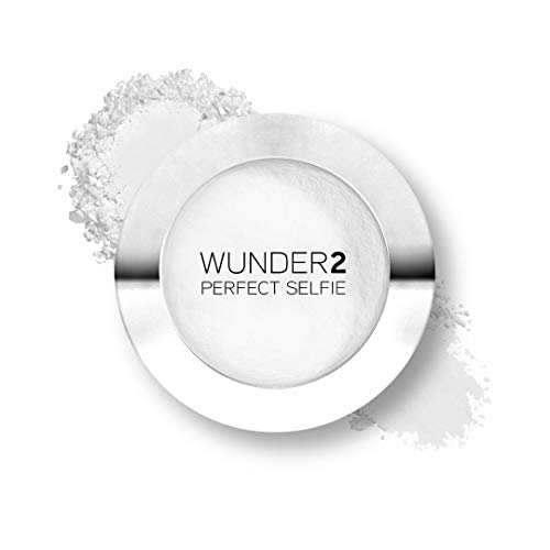 Wunder2 PERFECT SELFIE Makeup Setting Powder Translucent HD Photo Finishing Pressed Compact Face Powder Mattifies Skin, Matte