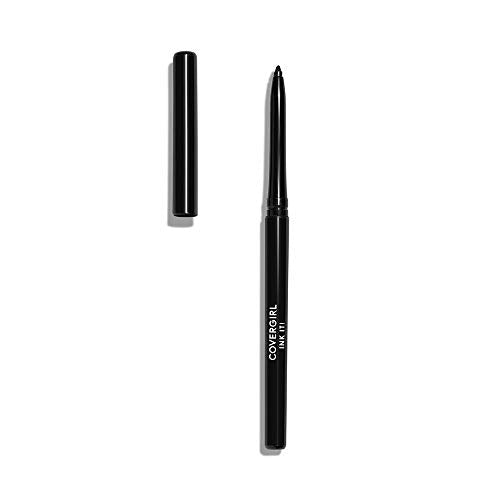 COVERGIRL Ink It By Perfect Point Plus Waterproof Eyeliner, 1 Pencil, Black Ink Color, Long Lasting Waterproof Eyeliner (Packaging May Vary)