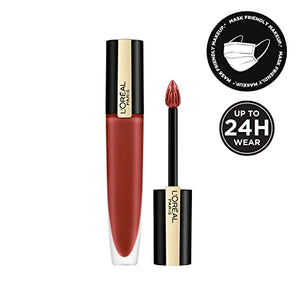 L'Oréal Paris Rouge Signature Matte Liquid Lipstick, Ultra-Matte Lip Stain, Up To 24 Hours of Colour, 41 ml