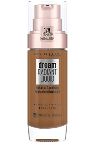 Maybelline Foundation, Dream Radiant Liquid Hydrating Foundation with Hyaluronic Acid and Collagen