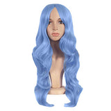 MapofBeauty Charming Synthetic Fiber Long Wavy Hair Wig Women's Party Full Wigs