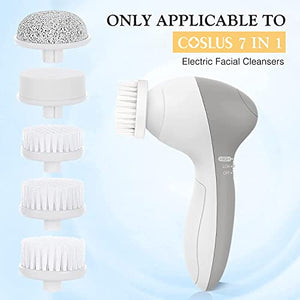 Face Spin Brush Facial Cleansing: Electric Exfoliator Exfoliating Spinning Silicone Skincare Cleanse Washer Cleanser Rotating Skin Care Spa System Machine Device for Women Men Teenage Girls Gifts Set