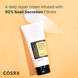 COSRX Advanced Snail 92 All in one Cream, 7.05 oz (Large size), Snail Mucin Secretion Daily Face Gel Moisturizer for Dry Skin, Acne-prone, Sensitive Skin, Korean Skincare