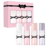 Miss So...? Mini Galore Womens Body Fragrance Gift Set, with Starlet, Sugar Rush, Sunset Sky & Twilight Kiss, Body Fragrance Set