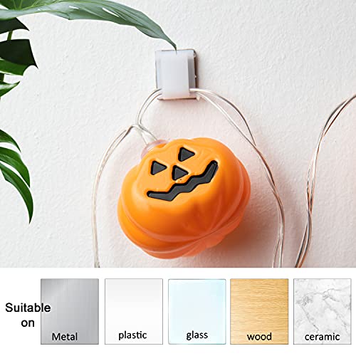 Halloween Lights String 40 LED 5.4M Pumpkin Lights with 8 Lighting Modes Indoor Outdoor Decorations