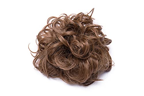 Bun Up Do Hair Piece Hair Ribbon Ponytail Extensions Wavy Curly Donut Hair Chignons Wig