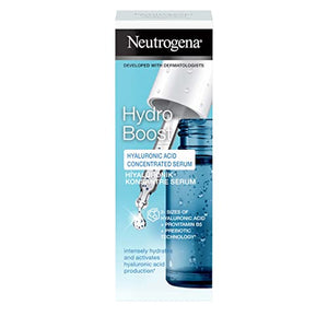 Neutrogena Hydro Boost Series, 3-Step Facial Regime, Hydration Starter Set and Skin Care Kit (Cleanser + Moisturiser + Booster), Saving Bundle