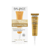 Balance Active Formula Gold + Marine Collagen Rejuvenating Eye Serum (15 ml) - Absorbs fast & pleasantly refreshes the skin to reduce the appearance of fine lines & wrinkles