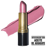 Revlon Super Lustrous Lipstick, High Impact Lipcolour with Moisturising Creamy Formula, Infused with Vitamin E and Avocado Oil in Pink Pearl, Sky Line Pink (025)