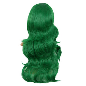 MapofBeauty Charming Synthetic Fiber Long Wavy Hair Wig Women's Party Full Wigs