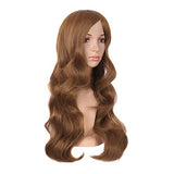 MapofBeauty Charming Synthetic Fiber Long Wavy Hair Wig Women's Party Full Wigs