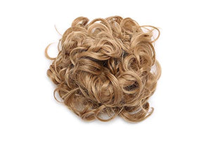 Bun Up Do Hair Piece Hair Ribbon Ponytail Extensions Wavy Curly Donut Hair Chignons Wig