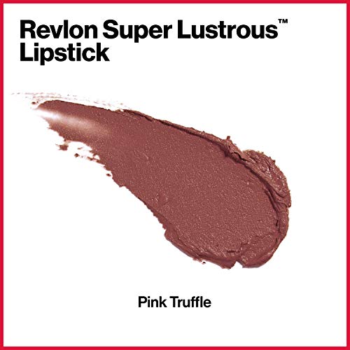 Revlon Super Lustrous Lipstick, High Impact Lipcolour with Moisturising Creamy Formula, Infused with Vitamin E and Avocado Oil in Pink Pearl, Sky Line Pink (025)