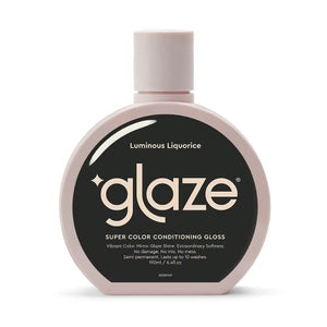 Glaze Sheer Glow Transparent Clear Conditioning Super Gloss Hair Mask to Enhance Existing Colour 190ml Bottle (2-3 Hair Treatments) - Guaranteed Results