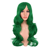 MapofBeauty Charming Synthetic Fiber Long Wavy Hair Wig Women's Party Full Wigs