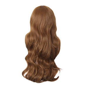 MapofBeauty Charming Synthetic Fiber Long Wavy Hair Wig Women's Party Full Wigs