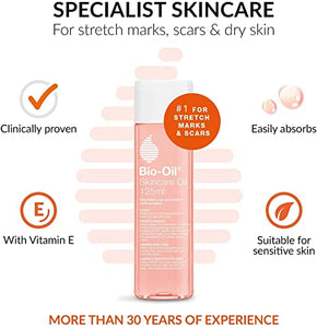 Bio-Oil Skincare Oil - Improve the Appearance of Scars, Stretch Marks and Skin Tone