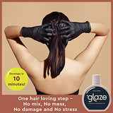 Glaze Sheer Glow Transparent Clear Conditioning Super Gloss Hair Mask to Enhance Existing Colour 190ml Bottle (2-3 Hair Treatments) - Guaranteed Results