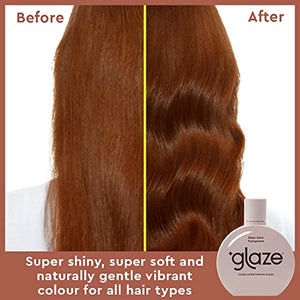 Glaze Sheer Glow Transparent Clear Conditioning Super Gloss Hair Mask to Enhance Existing Colour 190ml Bottle (2-3 Hair Treatments) - Guaranteed Results