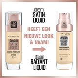 Maybelline Foundation, Dream Radiant Liquid Hydrating Foundation with Hyaluronic Acid and Collagen