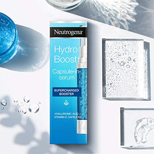 Neutrogena Hydro Boost Series, 3-Step Facial Regime, Hydration Starter Set and Skin Care Kit (Cleanser + Moisturiser + Booster), Saving Bundle