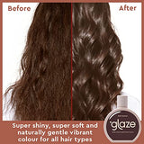 Glaze Sheer Glow Transparent Clear Conditioning Super Gloss Hair Mask to Enhance Existing Colour 190ml Bottle (2-3 Hair Treatments) - Guaranteed Results