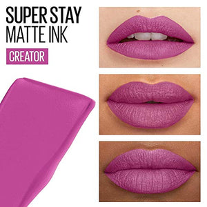 Maybelline Superstay Matte Ink Longlasting Liquid, Nude Lipstick, Up to 12 Hour Wear, Non Drying, 65 Seductress