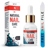 Fungal Nail Destroyer, Natural Anti Fungal Nail Treatment, Finger and Toe Nail Fungal Treatment, Contains Tea Tree Oil & Vitamin E, Nail Repair Treatment with Nail File and Nail Brush