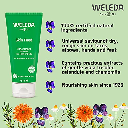 Weleda Skin Food Moisturiser for Dry and Rough Skin 75ml