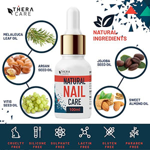 Fungal Nail Destroyer, Natural Anti Fungal Nail Treatment, Finger and Toe Nail Fungal Treatment, Contains Tea Tree Oil & Vitamin E, Nail Repair Treatment with Nail File and Nail Brush