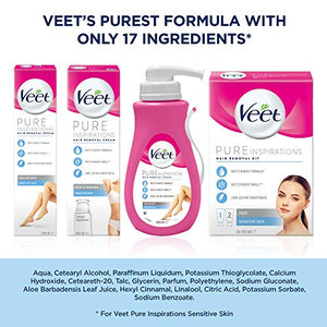 Veet Bikini and Underarm Hair Removal Cream, 100ml