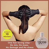 Glaze Sheer Glow Transparent Clear Conditioning Super Gloss Hair Mask to Enhance Existing Colour 190ml Bottle (2-3 Hair Treatments) - Guaranteed Results