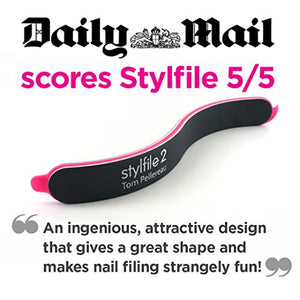 STYLIDEAS STYLFILE Nail Products and Accessories for Your Beauty (Nail File X 6)