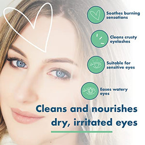 The Eye Doctor Eyelid Wipes – 20 x Single use Eyelid Wipes – Suitable for Sensitive Eyes, Dry Eyes, Blepharitis & MGD - Detergent and Preservative Free Eye Wipes