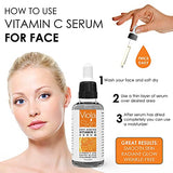 𝗣𝗥𝗘𝗠𝗜𝗨𝗠 Vitamin C Serum For Face with Hyaluronic Acid Serum - Anti Ageing & Anti Wrinkle Serum