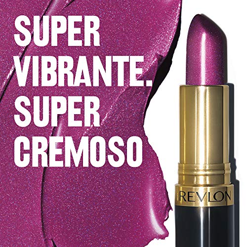 Revlon Super Lustrous Lipstick, High Impact Lipcolour with Moisturising Creamy Formula, Infused with Vitamin E and Avocado Oil in Pink Pearl, Sky Line Pink (025)