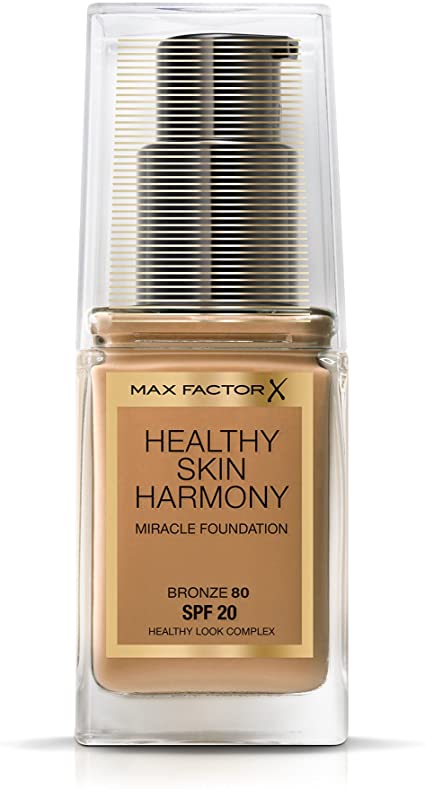 Max Factor Healthy Skin Harmony Foundation 30 ml – 80 Bronze