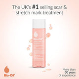 Bio-Oil Skincare Oil in a transparent pink 125 ml bottle with a white cap and printed label