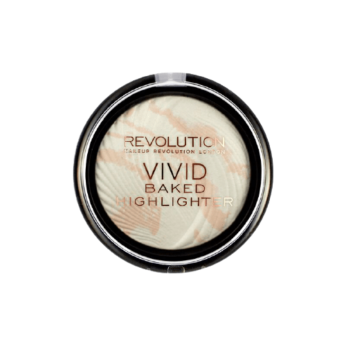 Revolution Vivid Baked Highlighter – Matte Lights NATURAL / VEGAN