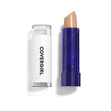 COVERGIRL Moisturizing Concealer in a light beige cream stick with a deep blue tube and white cap