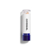COVERGIRL Moisturizing Concealer in a light beige creamy stick with a white tube, clear cap, and blue base
