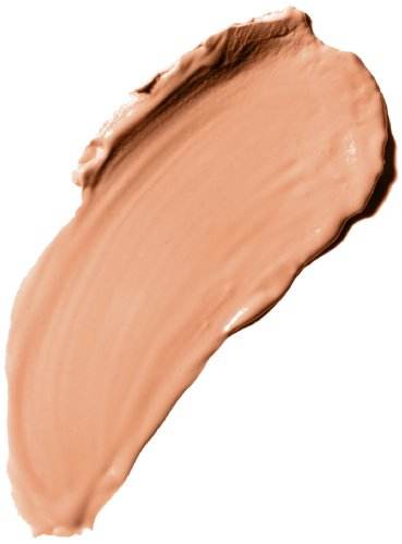 COVERGIRL Moisturizing Concealer in a light peach-beige shade, shown as a creamy, smooth swatch