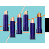 COVERGIRL Moisturizing Concealer shown as six purple tubes with beige cream tips in varied shades