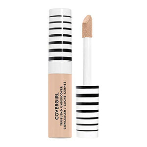 COVERGIRL TruBlend Concealer in a beige Classic Ivory tube with black-and-white striped caps and doe-foot applicator