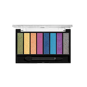 COVERGIRL Trunaked Palette with eight loose eyeshadow swatches in pink, taupe, cream, and brown matte and shimmer shades
