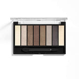 COVERGIRL Trunaked Palette with eight cream, beige, taupe, brown and charcoal eyeshadow shades in matte and shimmer finishes