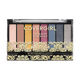 COVERGIRL Trunaked Palette eyeshadow case with eight neutral matte and shimmer shades and ornate gold floral trim