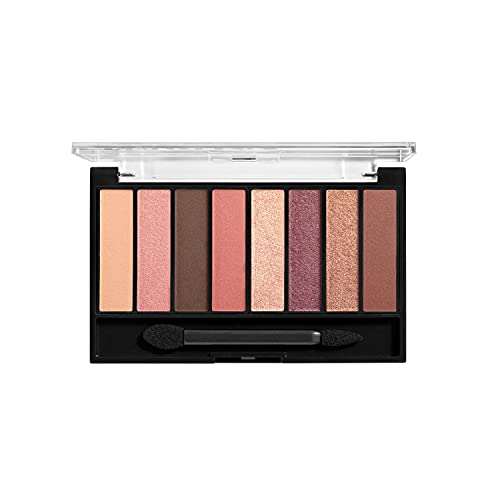 COVERGIRL Trunaked Palette with eight neutral rose, peach and brown eyeshadows in matte and shimmer finishes