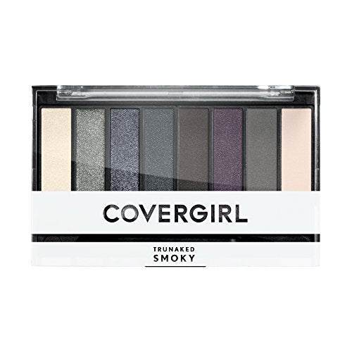 COVERGIRL Trunaked Palette eyeshadow compact with eight smoky neutral shades in matte and shimmer finishes