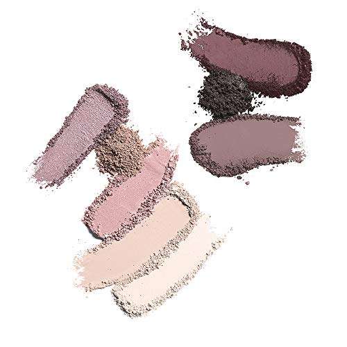 COVERGIRL Trunaked Palette with eight mauve, pink, beige and plum eyeshadow swatches in matte and shimmer finishes